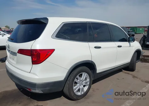 2016 Honda Pilot Lx z USA, uszkodzony, nr VIN 5FNYF5H13GB016670